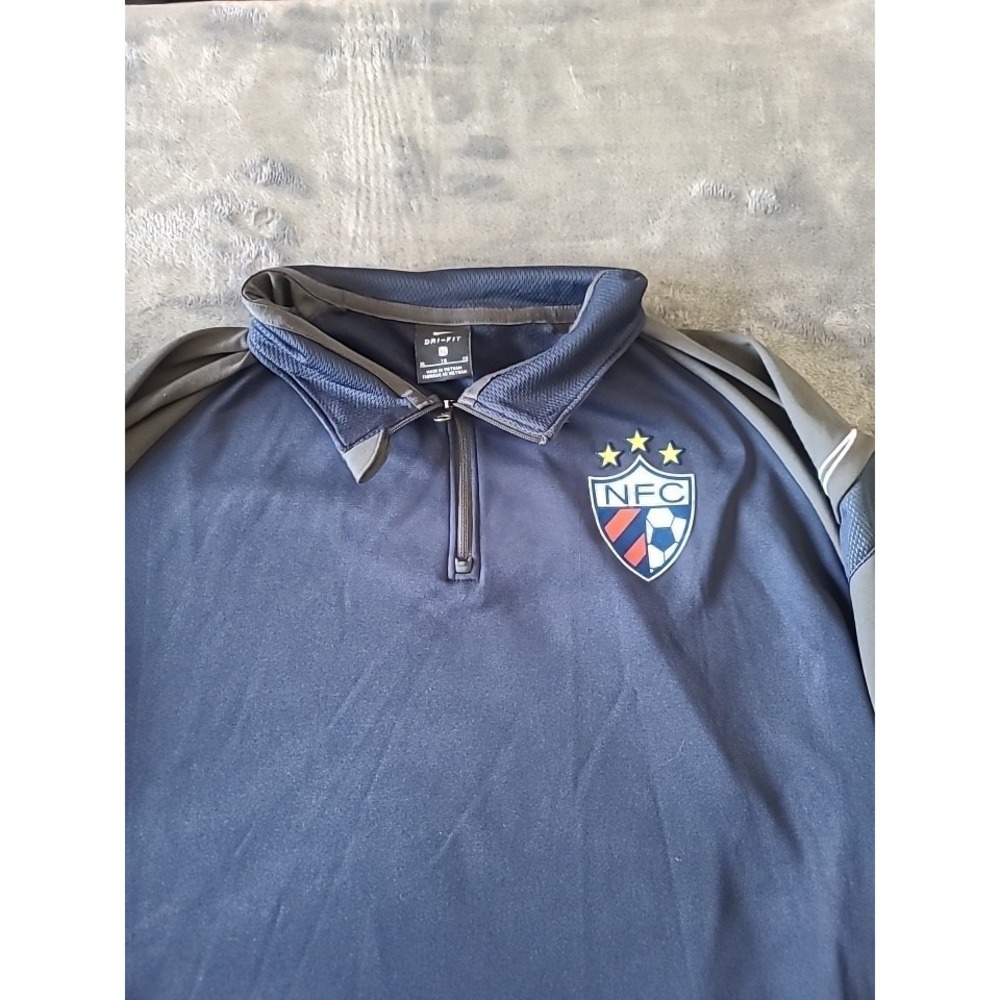 Nike 1/4 Zip Mens XL Pullover. Nebraska‎ Field Club Soccer ⚽️